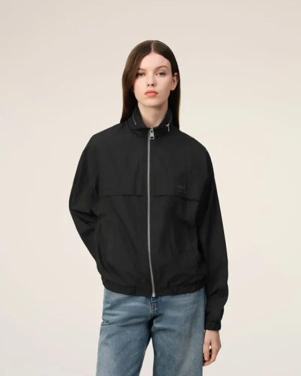 Sale Ami Alexandre Mattiussi Windbreaker Women Coats & Jackets | Coats & Jackets