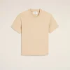 Hot Beige Cotton Ami de Coeur T-Shirt Women T-shirts & Polos | Ami De Coeur