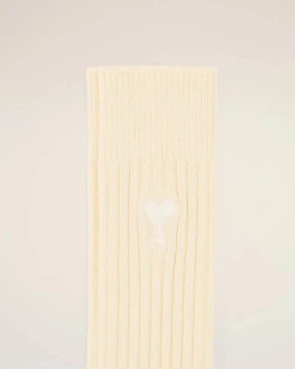 Outlet Beige Cotton Ami de Coeur Socks Women Socks | Ami De Coeur