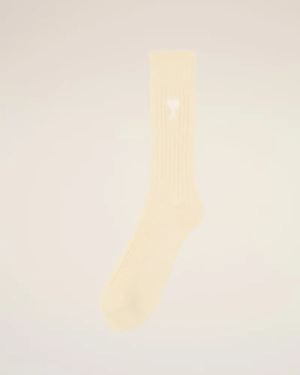Outlet Beige Cotton Ami de Coeur Socks Women Socks | Ami De Coeur