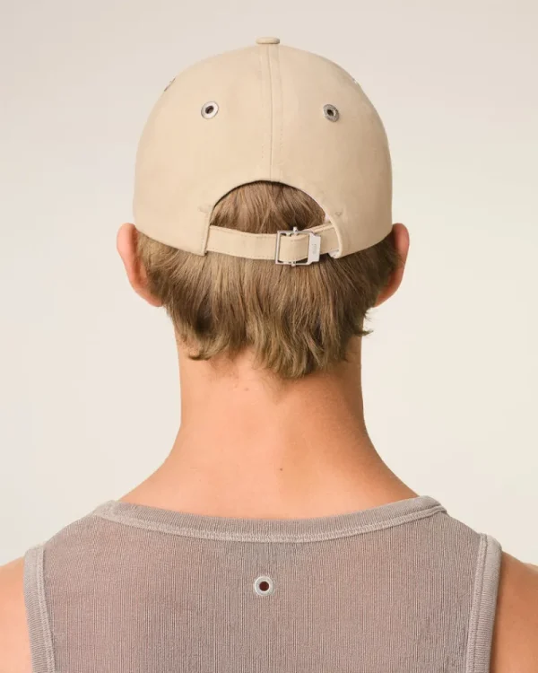 Outlet Beige Cotton Ami de Coeur Embroidery Cap Women Caps | Ami De Coeur