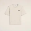 Store Beige Cotton Ami Signature T-Shirt T-shirts & Polos