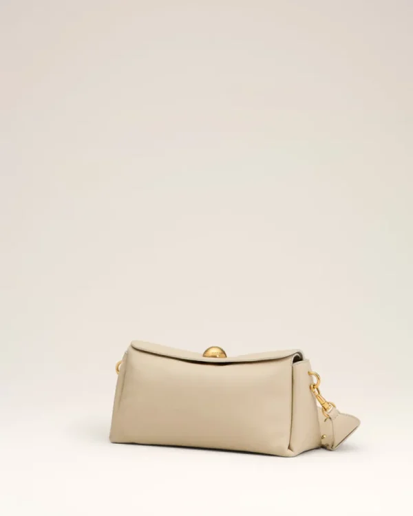 New Beige Leather Carrousel Bag Women Crossbody Bags | Handbags