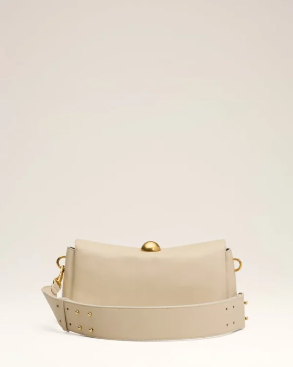 New Beige Leather Carrousel Bag Women Crossbody Bags | Handbags