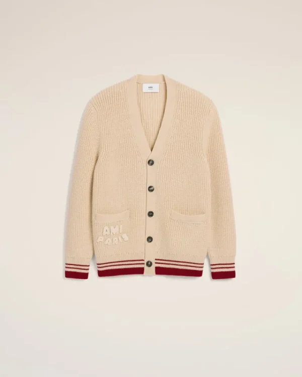 Online Beige Wool Ribbed Sweater Women Sweaters & Cardigans | Ami De Coeur