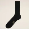 Cheap Black Cotton Ami de Coeur Plate Socks Women Socks | Ami De Coeur