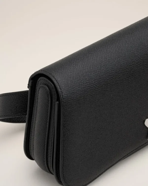 Sale Black Leather Crossbody Paris Paris Bag Women Messengers & Backpacks | Crossbody Bags