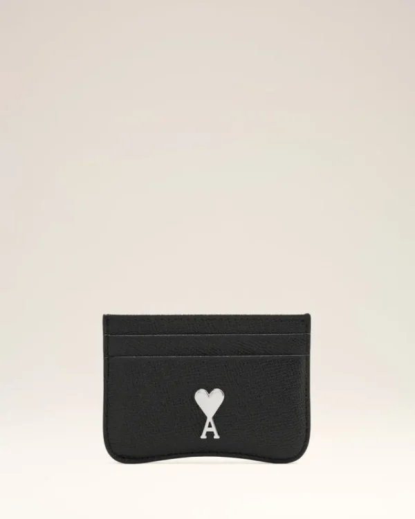 Shop Black Leather Paris Paris Card Holder Women Card Holders | Small Leather Goods