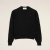 Online Wool Ami de Coeur Crew Neck Sweater Sweaters & Cardigans | Ami De Coeur