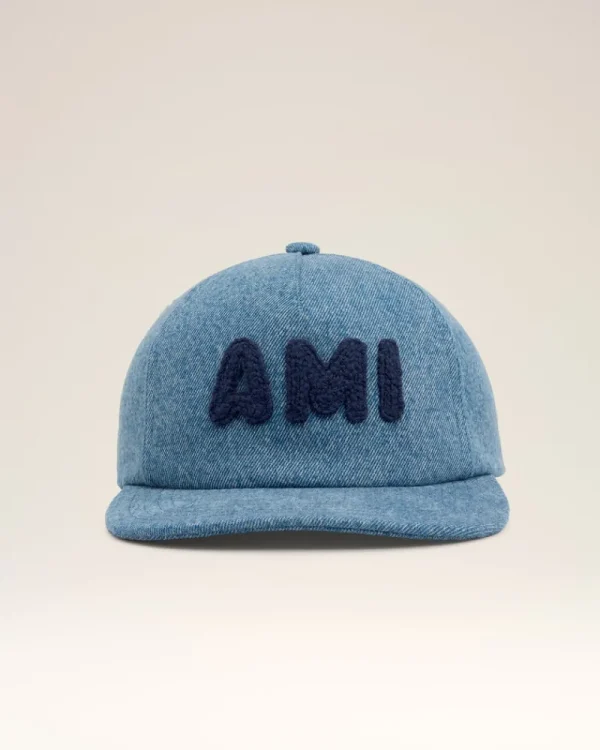 Store Blue Cotton Patch Trucker Cap Women Caps | Caps