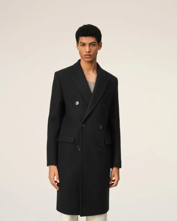 Outlet Double Breasted Coat Coats & Jackets