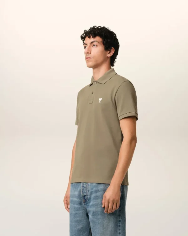 Sale Green Cotton Ami de Coeur Polo Shirt T-shirts & Polos | Ami De Coeur