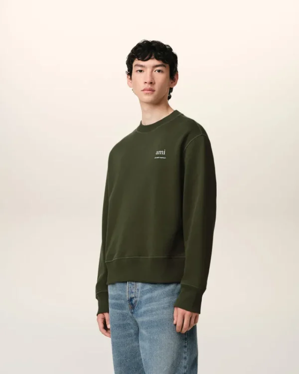 Fashion Green Cotton Sweatshirt Sweatshirts & Hoodies