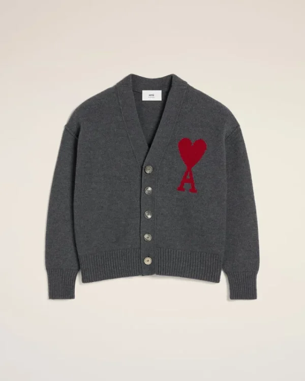 Flash Sale Grey Wool Ami de Coeur Cardigan Women Sweaters & Cardigans | Ami De Coeur