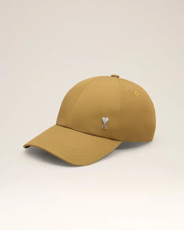 Clearance Mustard Twill Ami de Coeur Stud Cap Women Caps | Ami De Coeur