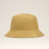 Best Sale Mustard Twill Ami de Coeur Stud Bucket Hat Women Hats & Beanies | Ami De Coeur