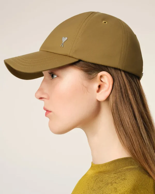 Clearance Mustard Twill Ami de Coeur Stud Cap Women Caps | Ami De Coeur