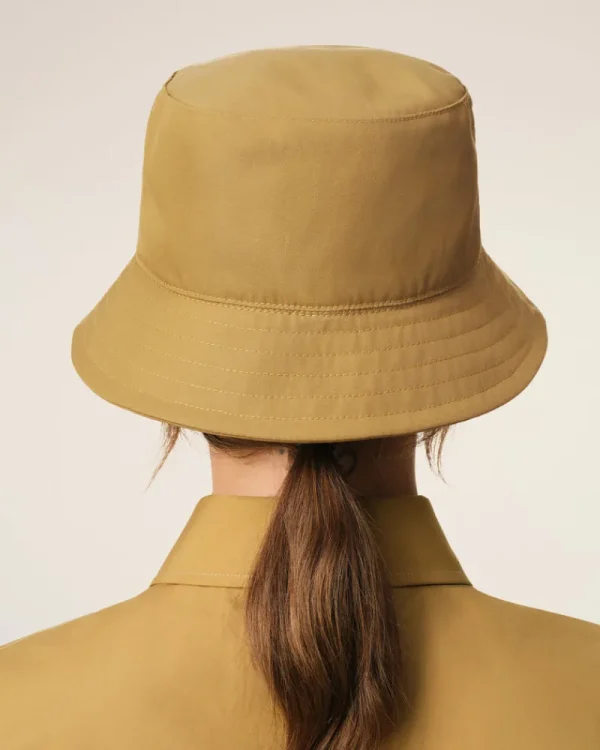 Best Sale Mustard Twill Ami de Coeur Stud Bucket Hat Women Hats & Beanies | Ami De Coeur