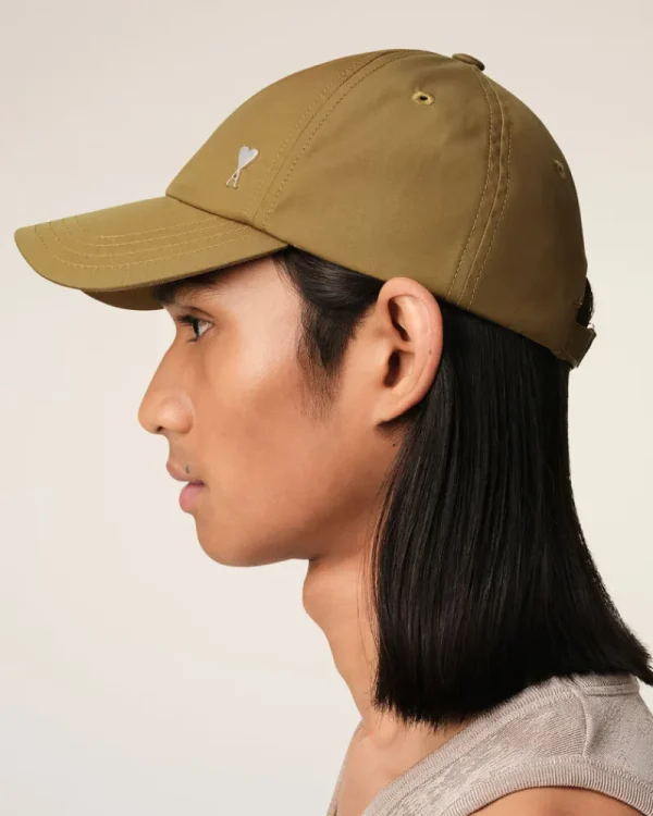 Clearance Mustard Twill Ami de Coeur Stud Cap Women Caps | Ami De Coeur