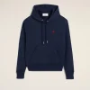 Outlet Navy Cotton Ami de Coeur Hoodie Women Sweatshirts & Hoodies | Ami De Coeur