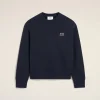 Best Sale Navy Cotton Sweatshirt Sweatshirts & Hoodies