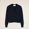 Clearance Navy Wool Ami de Coeur Cardigan Women Sweaters & Cardigans | Ami De Coeur