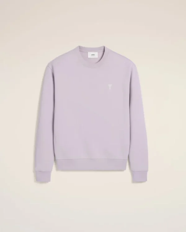 Shop Purple Cotton Ami de Coeur Sweatshirt Sweatshirts & Hoodies | Ami De Coeur