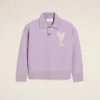 Store Purple Wool Ami de Coeur Polo Women Sweaters & Cardigans | Ami De Coeur