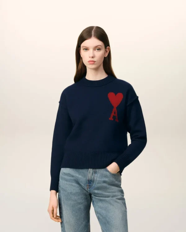 Store Red Ami de Coeur Sweater Women Sweaters & Cardigans | Ami De Coeur