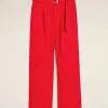 New Red Wool Cargo Trousers Trousers