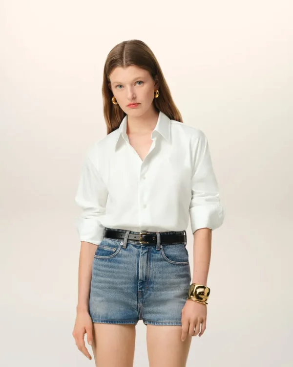 Sale Cotton Ami de Coeur Classic Shirt Women Shirts | Ami De Coeur