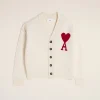 Flash Sale White Wool Ami de Coeur Cardigan Women Sweaters & Cardigans | Ami De Coeur