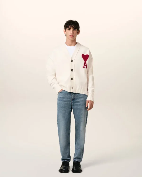 Flash Sale White Wool Ami de Coeur Cardigan Women Sweaters & Cardigans | Ami De Coeur