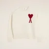 Shop White Wool Ami de Coeur Sweater Women Sweaters & Cardigans | Ami De Coeur