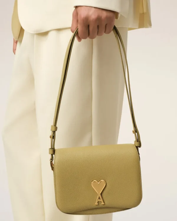 Fashion Yellow Leather Paris Paris Bag Women Crossbody Bags | Handbags