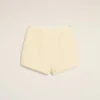 Shop Yellow Wool High Waist Mini Short Women Denim | Shorts & Skirts